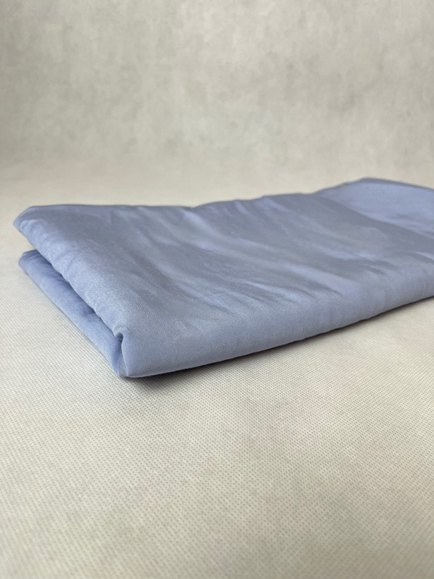 پارچه تترون نخ آبی آسمانی