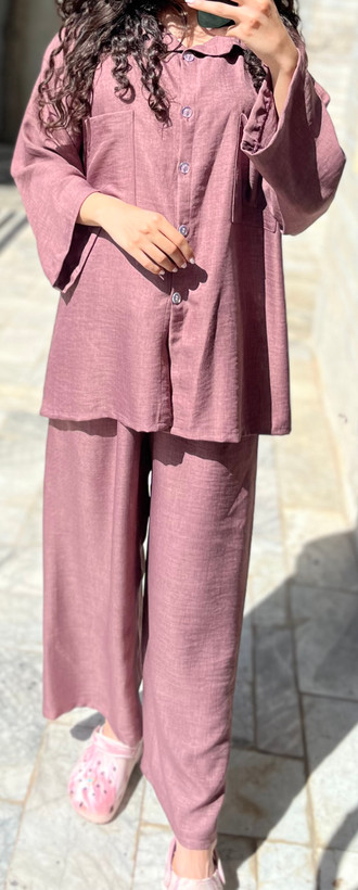 تنخور ست بلوز شلوار خنک تابستونی