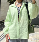 کت تابستونی سبز ماچا